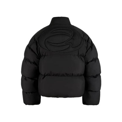 Embossed Embroidery Thickened Short Down Jacket