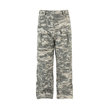 Camouflage Military Style Denim Jeans